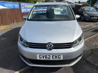Used VW Touran SE 105 HP (77 kW) 2013 Silver MPV