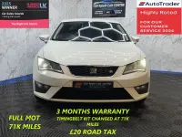 Used Seat Leon FR 184 HP (135 kW) 2014 White Hatchback