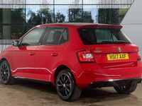 Used Skoda Fabia 81 HP (59 kW) 2017 Corrida red Hatchback