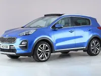 Used Kia Sportage 136 HP (100 kW) 2021 Blue SUV