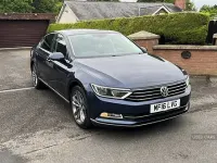 Used VW Passat GT 147 HP (108 kW) 2016 Blue Sedan