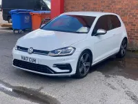 Used VW Golf VII R 2017 White Hatchback