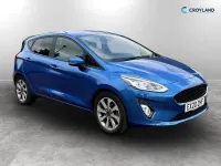 Usado Ford Fiesta Trend 95 CV (69 kW) 2020 Azul Utilitario
