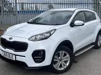 Used Kia Sportage 114 HP (83 kW) 2016 White SUV