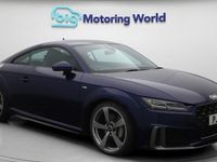 Used Audi TT S-Line 245 HP (180 kW) 2021 Blue Coupe
