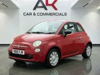 Used Fiat 500 Pop 69 HP (50 kW) 2011 Red Hatchback