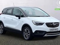 Used Vauxhall Crossland X Elite 102 HP (75 kW) 2019 White SUV