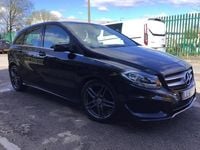 Used Mercedes B200 AMG line 2017 Black MPV