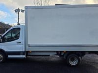 Used Ford Transit 130 HP (95 kW) 2017 White Cabriolet