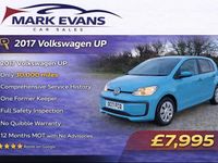 Used VW up! take up! 60 HP (44 kW) 2017 Blue Hatchback