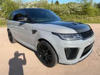 Used Land Rover Range Rover Sport SVR 575 HP (422 kW) 2018 Grey SUV
