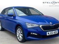 Used Skoda Scala SE L 110 HP (80 kW) 2022 Blue Hatchback