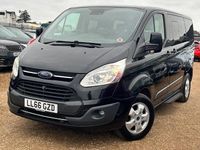 Used Ford Tourneo Custom Titanium 168 HP (123 kW) 2017 Black Van