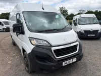 Used Peugeot Boxer 140 HP (102 kW) 2021 White Van