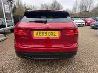 Used Jaguar F-Pace R-Sport 180 HP (132 kW) 2019 Red SUV