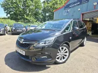 Used Vauxhall Zafira Tourer Elite 2017 Black MPV