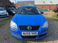 Used VW Polo 60 HP (44 kW) 2009 Blue Hatchback