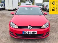 Second-hand VW Golf VII SE 105 CP (77 kW) 2014 Roșu Hatchback