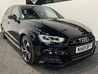 Used Audi S3 Sportback Black Edition 2019 Black Hatchback