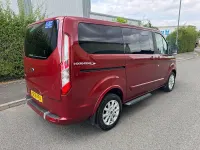 Used Ford Tourneo Custom Titanium 130 HP (95 kW) 2021 Red Van