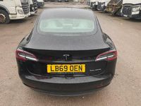 Used Tesla Model 3 Long Range AWD 366 kW (498 HP) 2019 Black Sedan