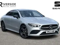 Used Mercedes CLA250e AMG Line Premium 2023 Silver Coupe