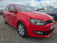 Used VW Polo Edition 60 HP (44 kW) 2014 Red Hatchback