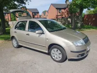 Used Skoda Fabia Ambiente 64 HP (47 kW) 2005 Beige Hatchback