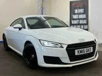 Begagnad Audi TT Sport 184 HK (135 kW) 2015 Vit Sportkupé