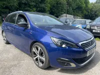 Used Peugeot 308 GT-line 2015 Blue Estate
