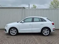 Used Audi Q3 S-Line 150 HP (110 kW) 2016 White SUV