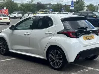 Used Toyota Yaris 91 HP (66 kW) 2021 White Hatchback