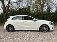 Used Mercedes A180 AMG line 2017 White Hatchback