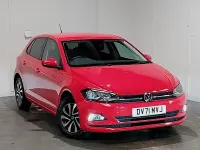 Used VW Polo Active 80 HP (58 kW) 2021 Red Hatchback