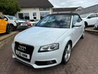 Used Audi Cabriolet S-Line 2013 White Cabriolet