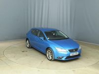 Used Seat Leon SE 150 HP (110 kW) 2014 Blue Hatchback