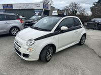 Used Fiat 500C S 69 HP (50 kW) 2014 White Cabriolet
