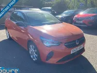 Used Vauxhall Corsa Elite 102 HP (75 kW) 2020 Orange Hatchback