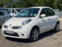 Used Nissan Micra Acenta 2009 White Hatchback