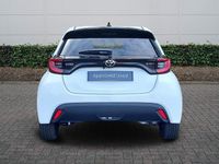 New Toyota Yaris Hybrid Design 2025 White Hatchback