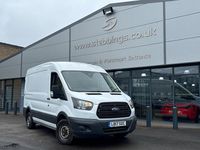 Used Ford Transit 105 HP (77 kW) 2017 White Van