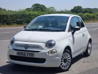 Used Fiat 500 Pop 69 HP (50 kW) 2017 White Hatchback