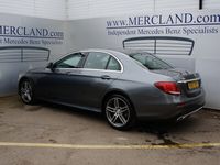 used Mercedes E220 E-Class 2017 (67) MERCEDES BENZAMG LINE SALOON DIESEL AUTO GREY