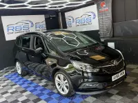 Used Vauxhall Zafira SRi 140 HP (102 kW) 2016 Black MPV