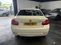 Used BMW 218 Performance 140 HP (102 kW) 2014 White Coupe