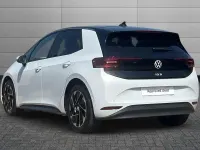 New VW ID.3 Pro 147 kW (201 HP) 2026 Glacier white with solid black roof Hatchback