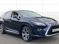 Used Lexus RX450h Luxury Line 313 HP (230 kW) 2018 Blue SUV