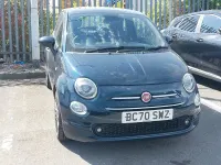 Used Fiat 500 Launch Edition 70 HP (51 kW) 2020 Blue Hatchback