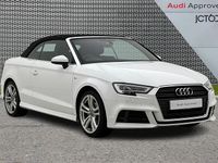 Used Audi A3 Cabriolet S-Line 147 HP (108 kW) 2020 White Cabriolet