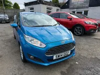 Used Ford Fiesta Zetec 2014 Blue Hatchback